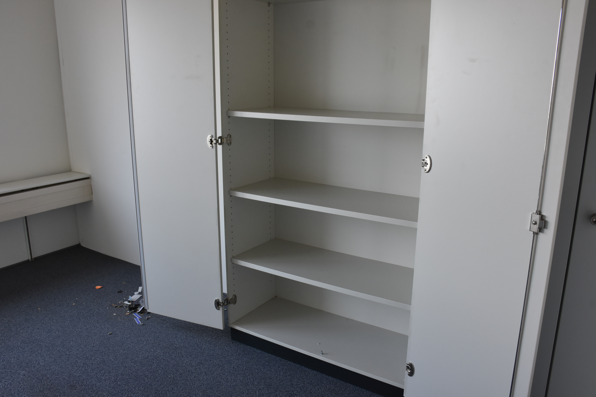 Aktenschrank, 5 OH Breite 100 cm, weiß, gebraucht  