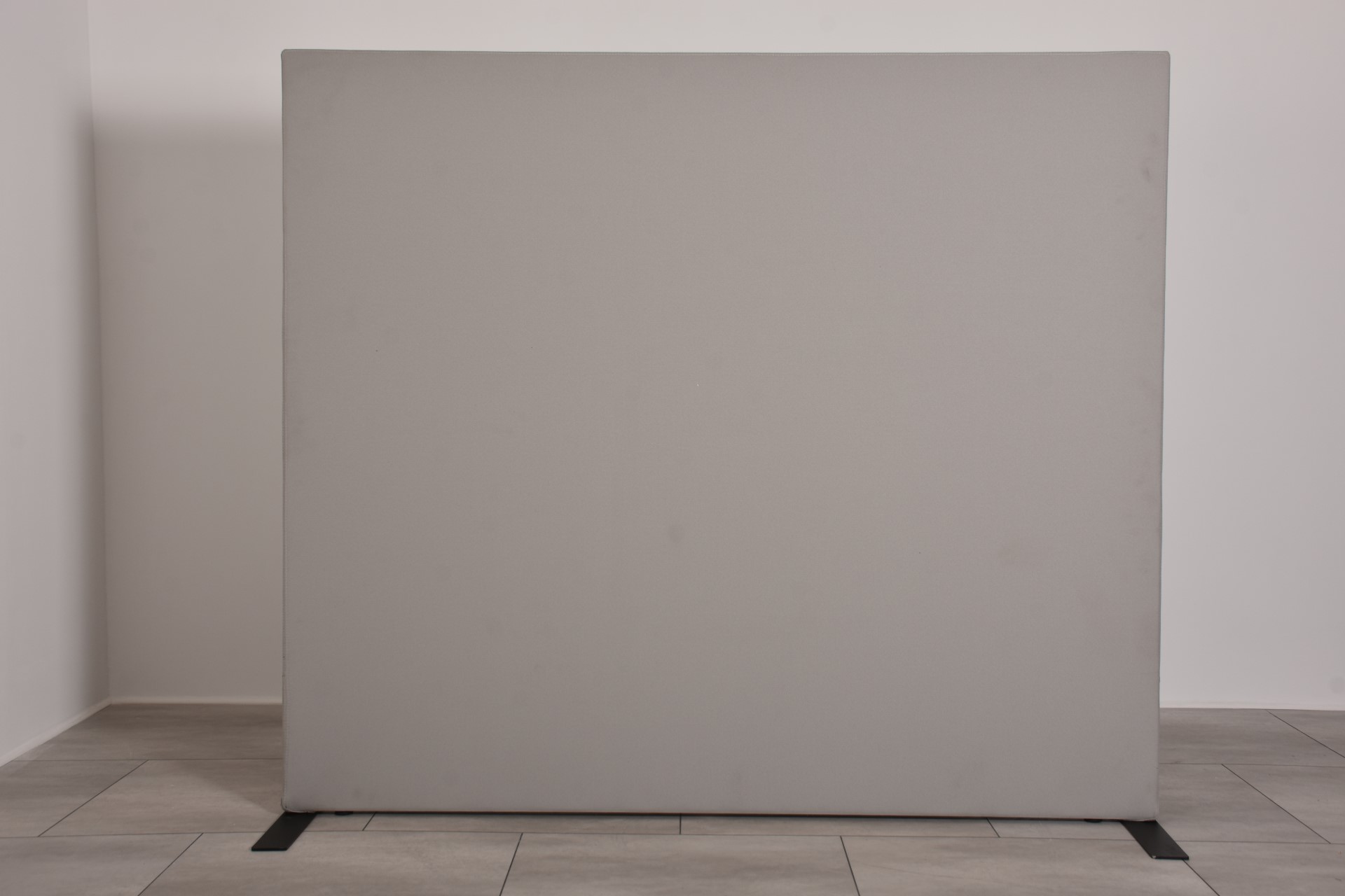 Lärmschutzwand, Stellwand, Raumtrenner, 173x151,5 cm, grau, gebraucht  