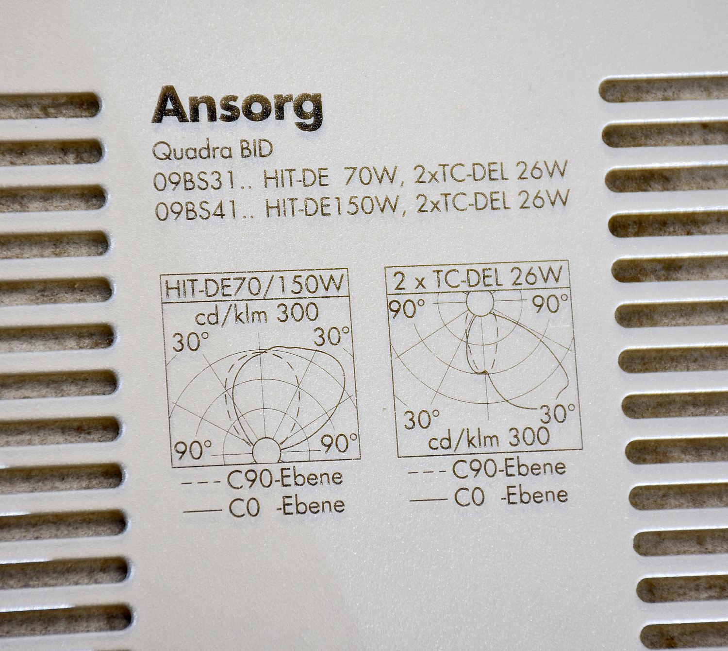 Stehlampe / Deckenfluter, 35673, "ANSORG" gebrauchte Büromöbel