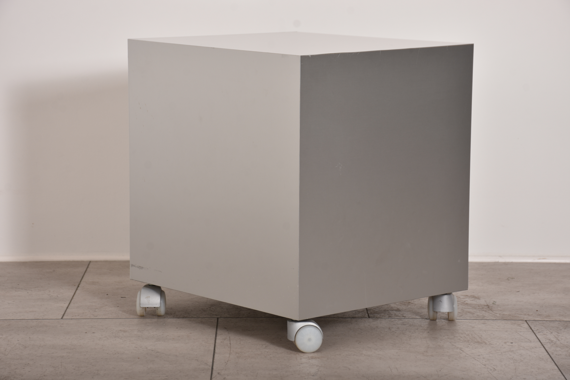 MDF Design Italia Rollcontainer, silber/alu, gebraucht