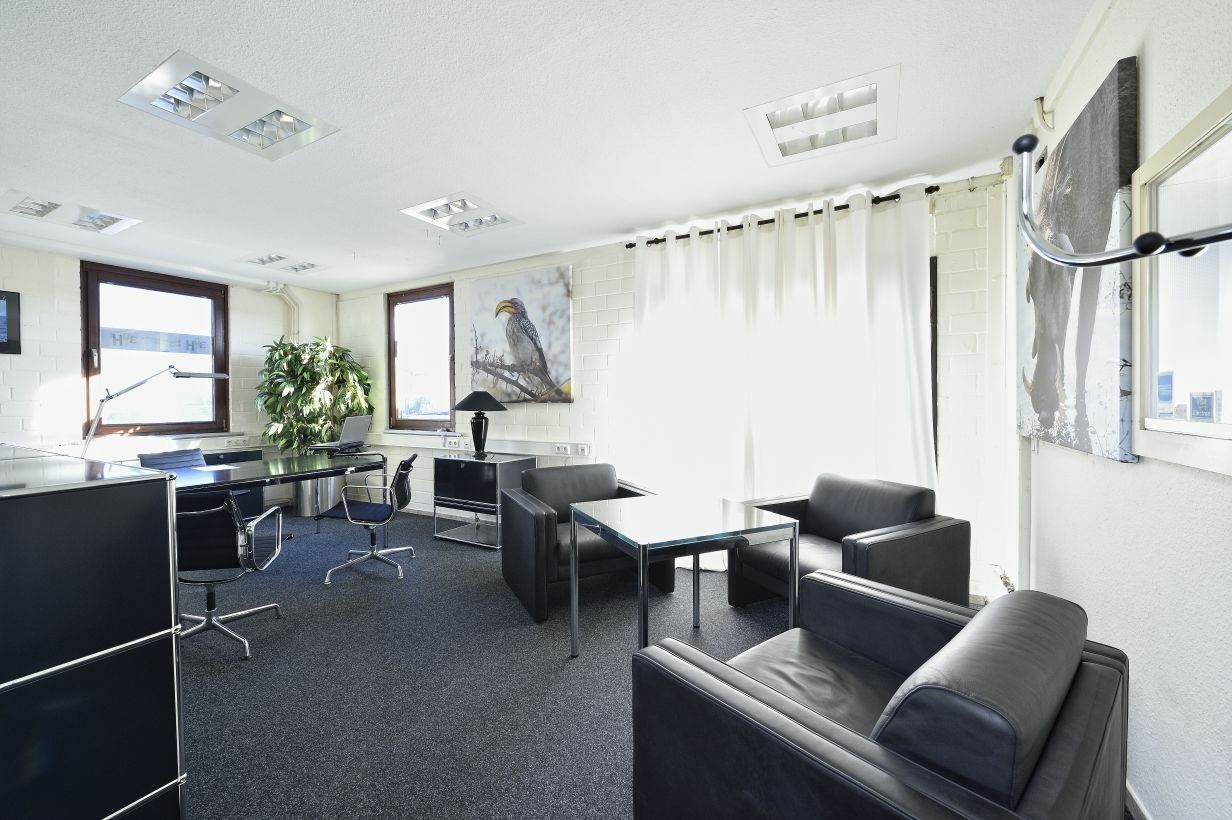 Trendoffice Drehstuhl, Stoffbezug schwarz, gebraucht 