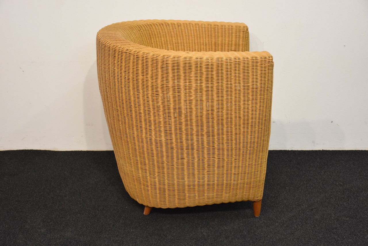 Sessel aus Rattan, gebraucht